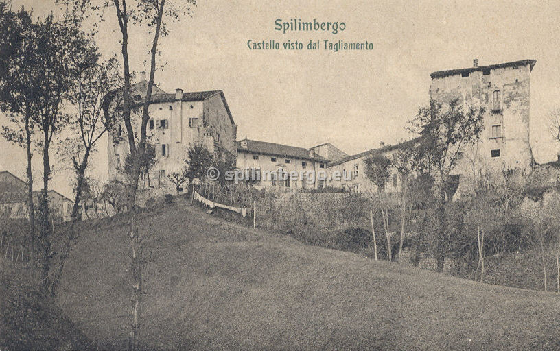 Spilimbergo, salita al Castello primi '900.jpg